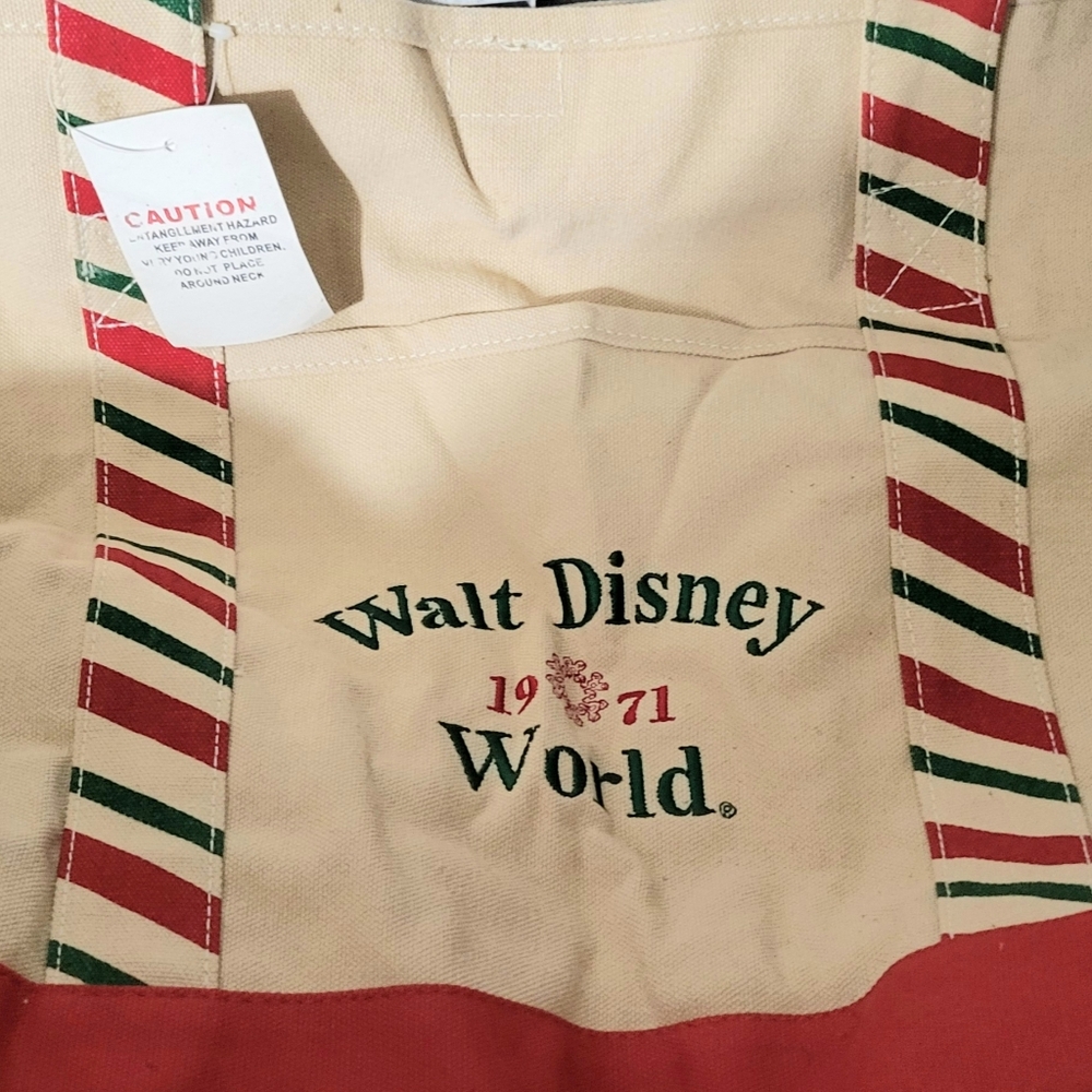 Walt Disney World Canvas Tote Bag